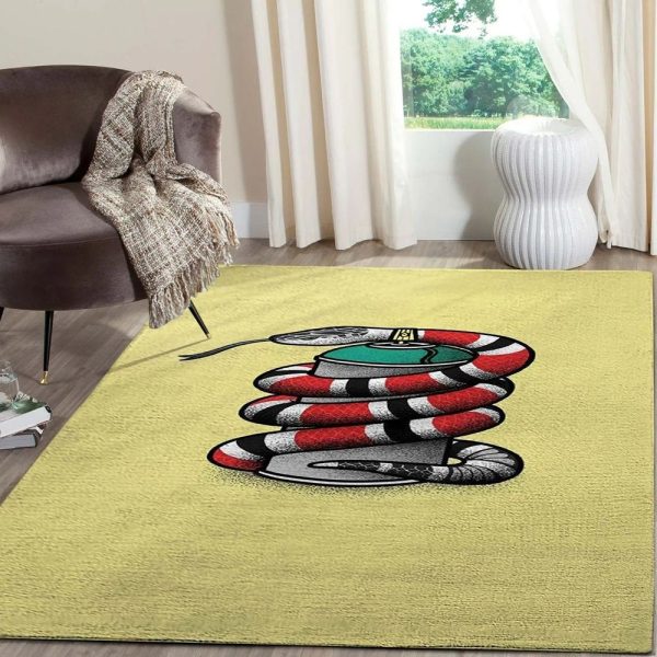 Snake Luxury Gucci Living Room Carpet And Rug 049