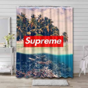 Tropical Island Supreme Shower Curtain Set 037