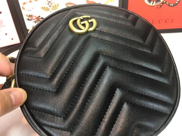 New Arrival GG mini Ophidia round shoulder bag 01